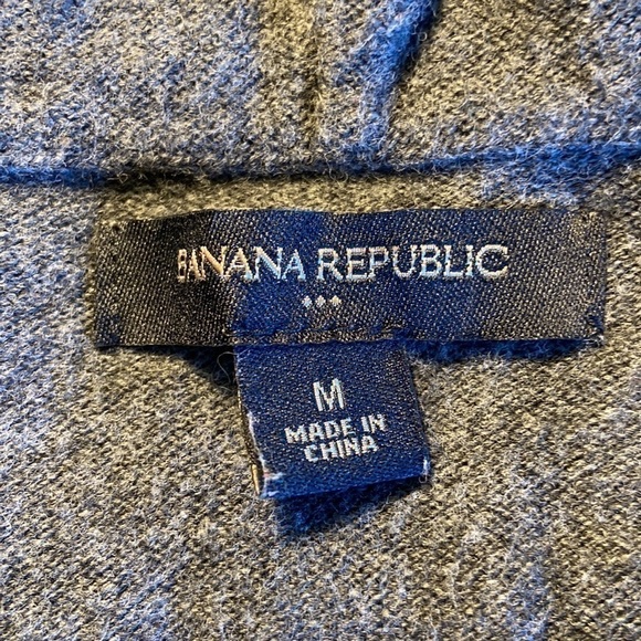 banana Republic Sweater Charcoal Gray Sz Jr M - Picture 7 of 11